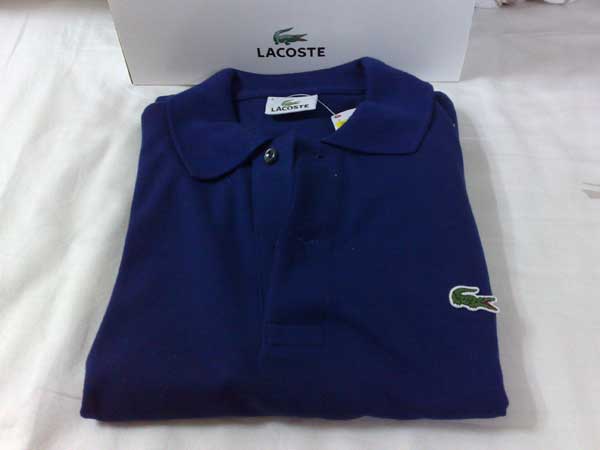 Lacoste Dark Blue Polo T-shirt My Brother And Huimin