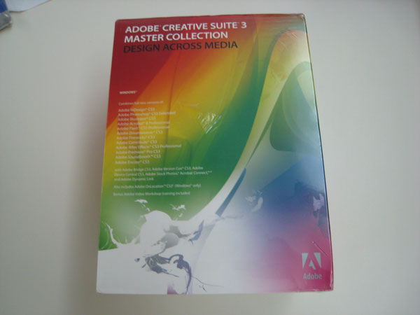 adobe cs3 master collection contents