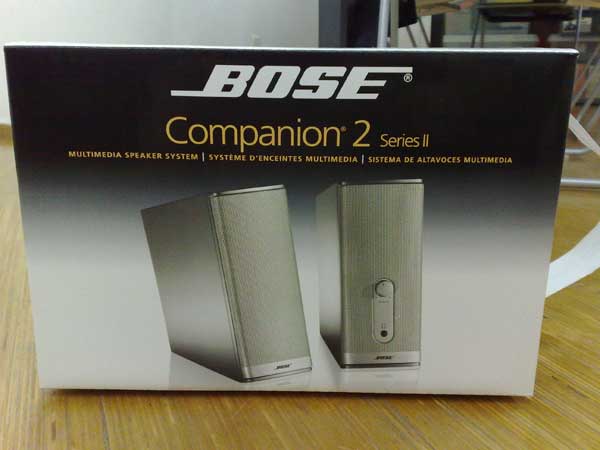 Bose Companion 2 Series II Speakers « Blog | lesterchan.net