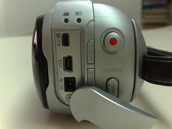 AV Out Port, Mini USB Port, Charger Port