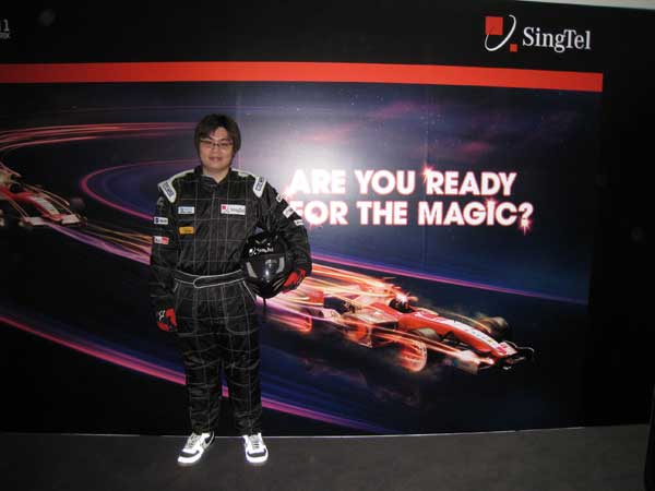 In F1 Suit